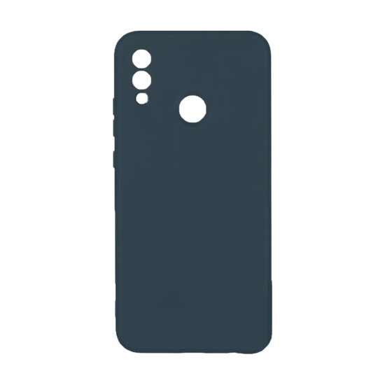 Capa de Silicone com Moldura de Câmera para Huawei P Smart 2019 Preto